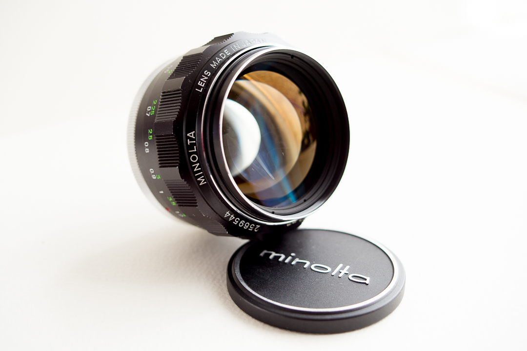 Minolta Rokkor 58mm f1.2 PG-