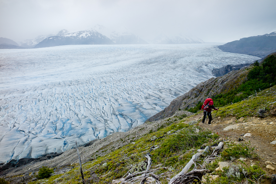 Showing more of the natural grandeur of this beautiful glacier in Patagonia