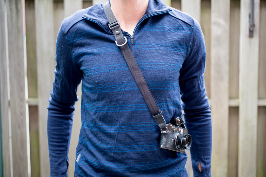 Step 1: wear your camera cross body