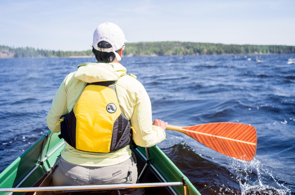 Grab and shoot. And then paddle like crazy again...