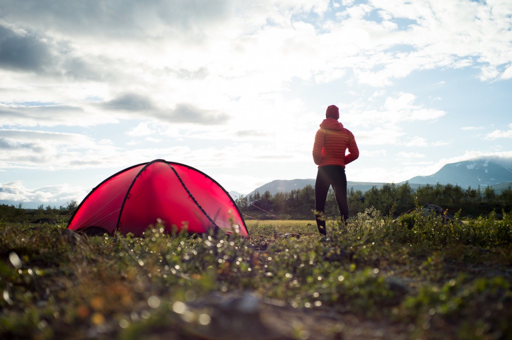 Here I took the M9 on a solo trip through Sarek. Weight was crucial.