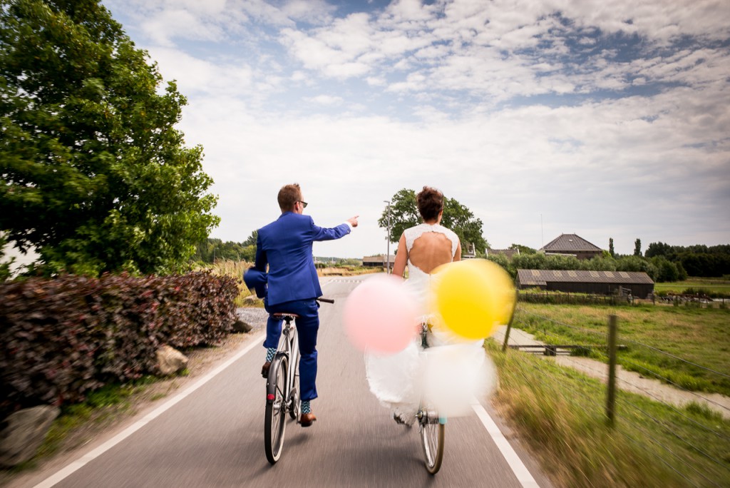 What about shooting from a bike (while I even ride the bike)? Shooting with one hand is easier with a light weight lens.