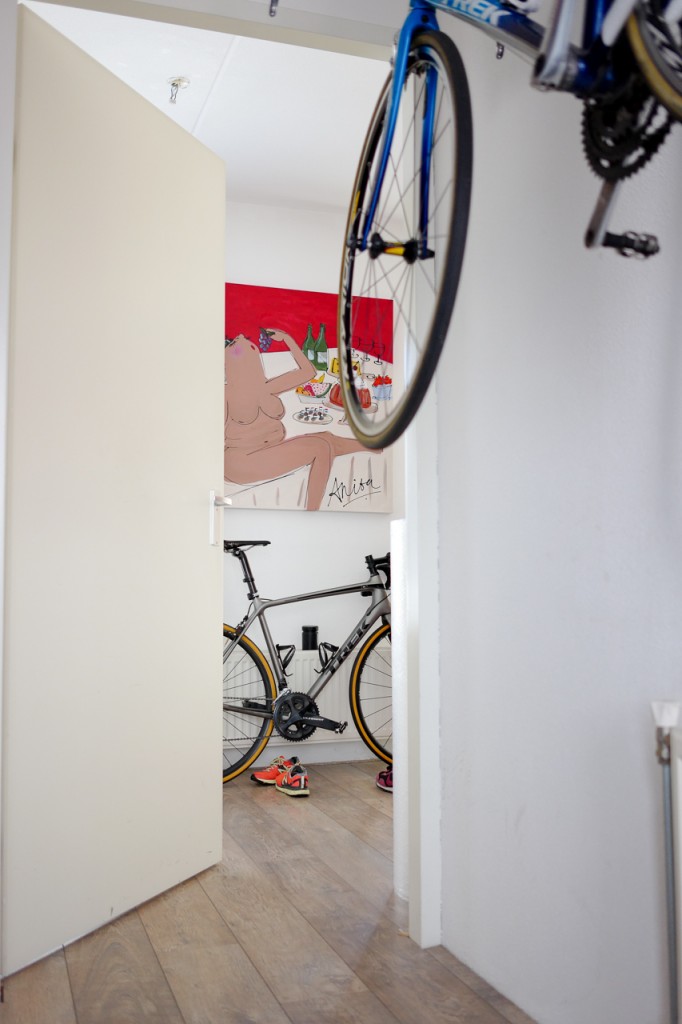 Ready for a work-out. A nice bike deserves a place in the house.