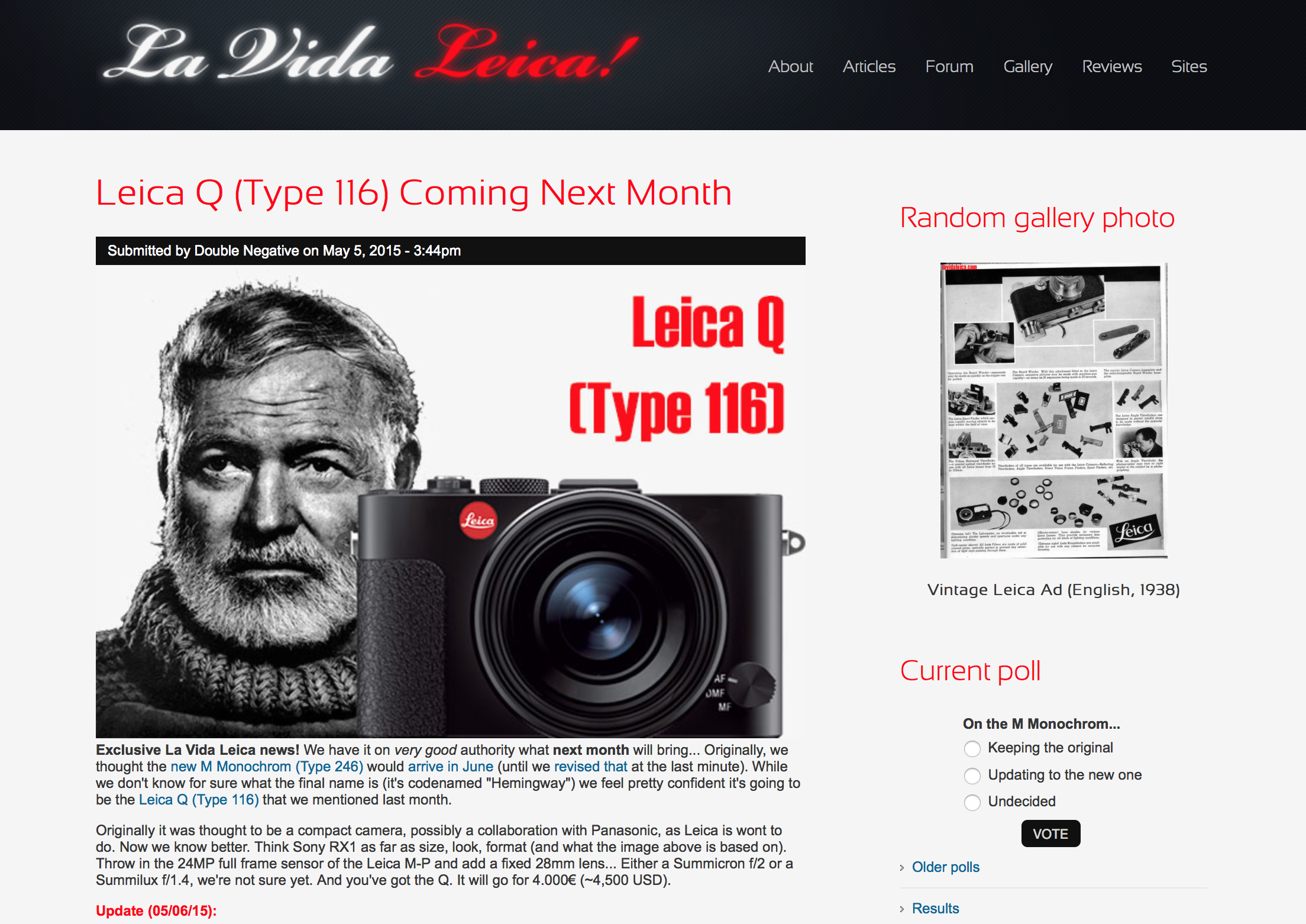 The new Leica Q?