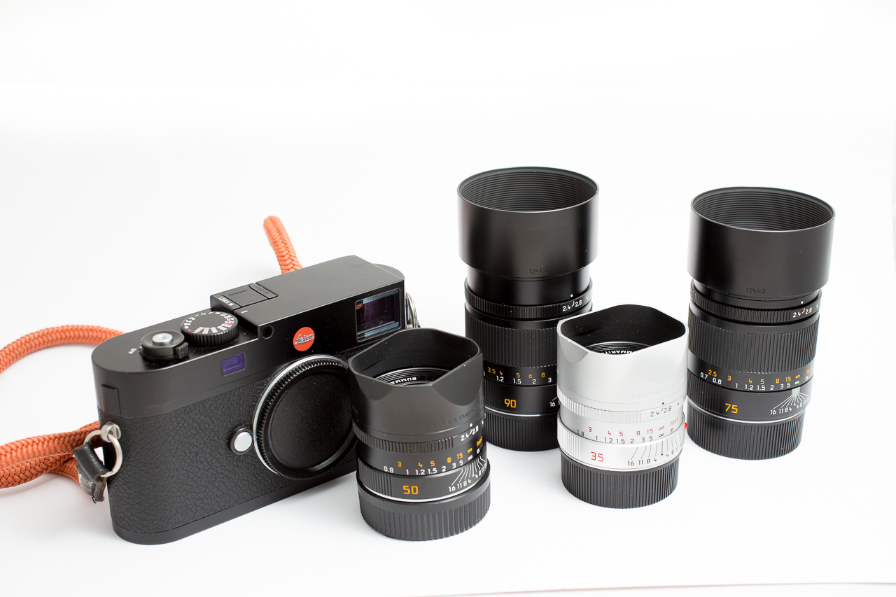 An ‘entry level’ Leica set: price and weight differences