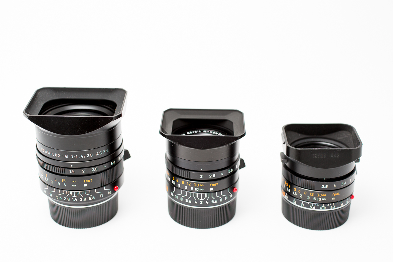 3x Leica 28: a quick overview